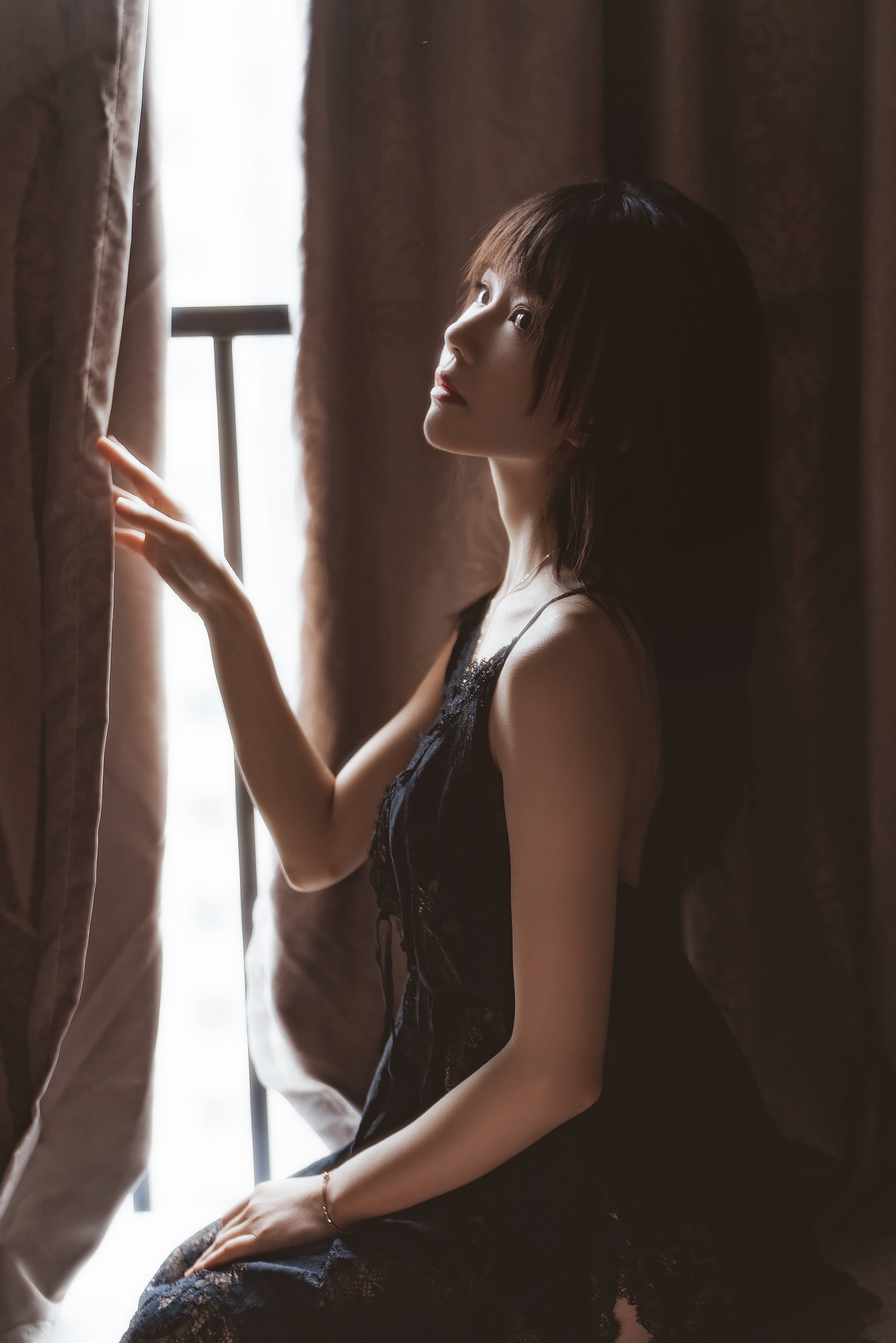 桜桃喵 - NO.187 黑[22P]-XikXak